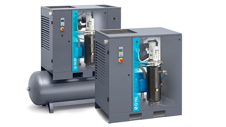 Atlas Copco G -sarjan hydraulinen mäntäkompressori