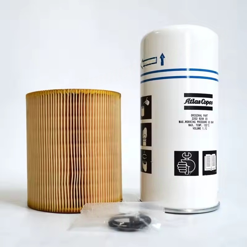 2901200610 Atlas Copco Kit -suodattimet Erotin öljy -injektoidulle ruuvikompressorille