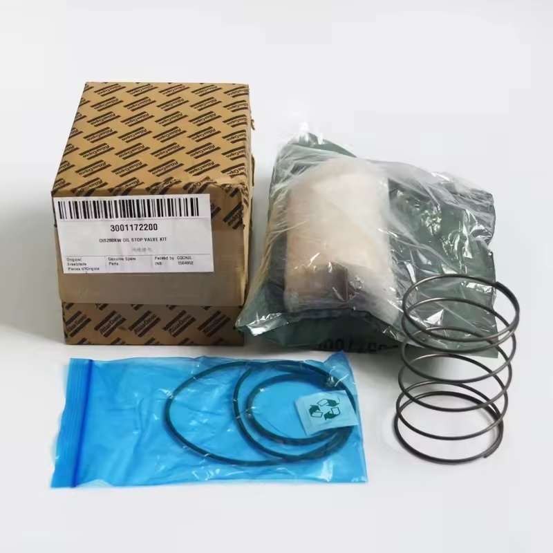 Alkuperäinen 3001172200 Atlas Copco Oil Stop -venttiili Kit Aidot varaosat ilmakompressorille
