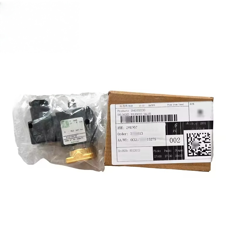 1641002330 Solenoidventtiili Atlas Copco Air Compressorin alkuperäiset osat