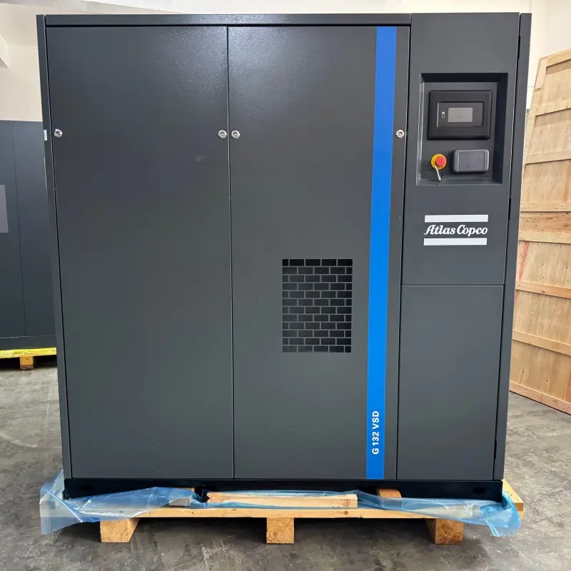 Atlas Copco G132VSD öljyruiskutettu ruuvikompressori 400V 50HZ vaihtuvanopeuskäyttö