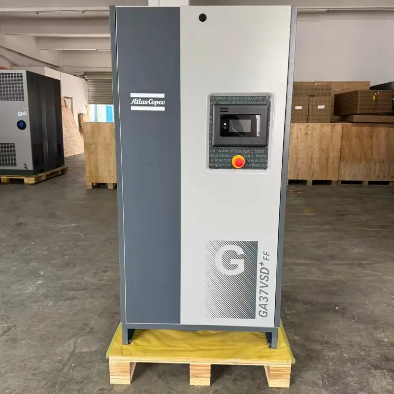 Atlas Copco GA37 VSD+ FF 37kW 50hv Öljyruiskutettu ruuviilmakompressori teollisuuskäyttöön
