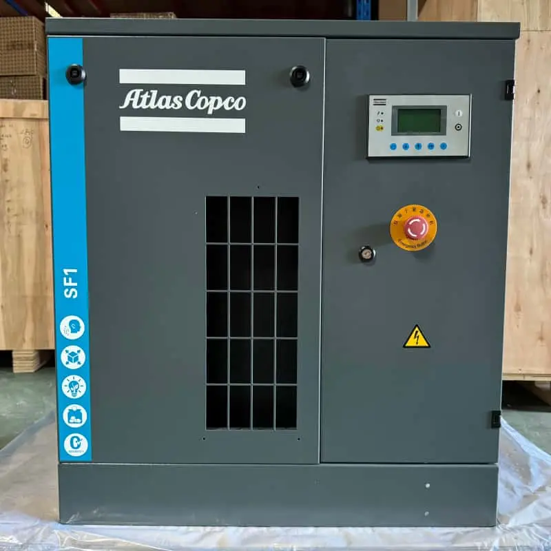 Atlas Copco SF1 Oil Free Scroll Air Compressor 15 kW 2HP Class 0 Certified Aito