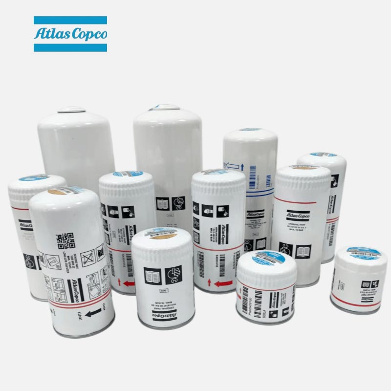 Atlas Copco Varaosat Alkuperäinen Alkuperäinen 161487499 1614874700 Öljynsuodatin teollisuusilmakompressorille