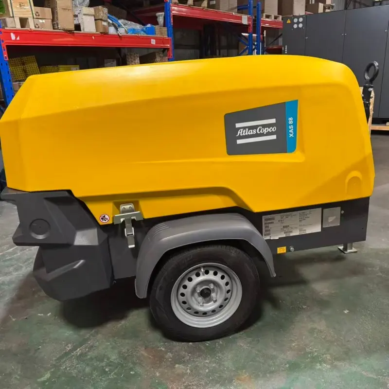 Atlas Copco XAS 88 KD kannettava diesel-ilmakompressori Mining Aito