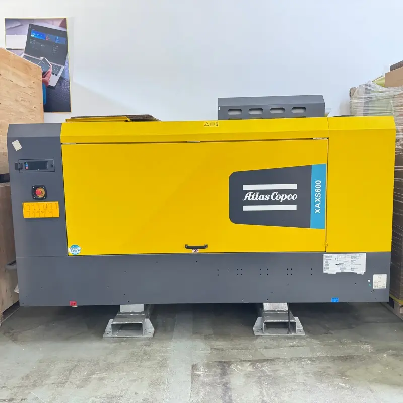 Aito Atlas Copco XAXS600 kannettava diesel ruuviilmakompressori kaivosporaukseen